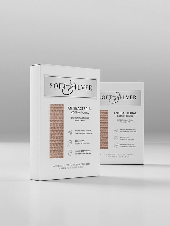 Полотенце махровое, 65/140, &quot;Песчаный берег&quot; Soft Silver , арт.  | Фото 7