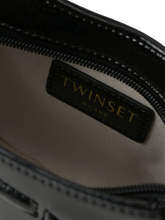 Сумка с лого в тон, черная TWINSET , арт.  | Фото 5