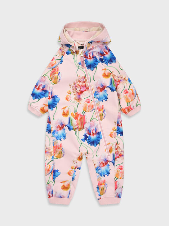 Комбинезон с цветочным принтом, розовый Molo , арт.  | Фото 1