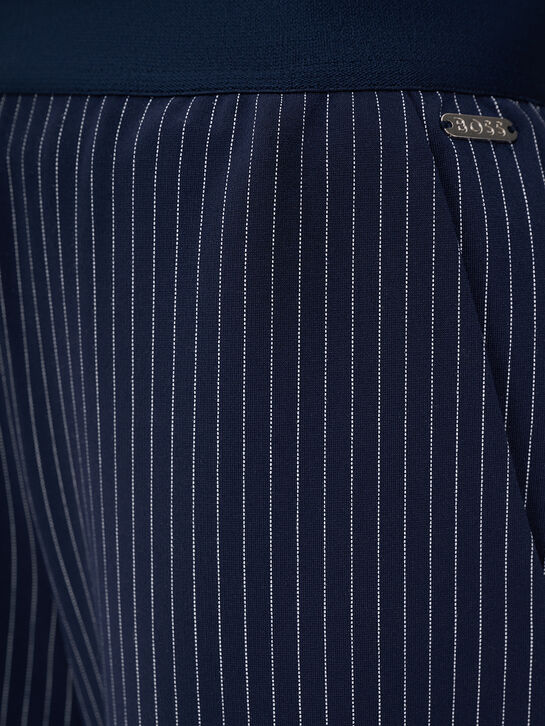Брюки в полоску, синие Boss , арт.  | Фото 4