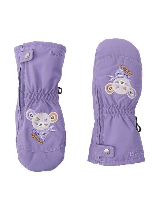 Варежки непромокаемые с молнией, сиреневые Poivre Blanc , арт.  | Фото 2