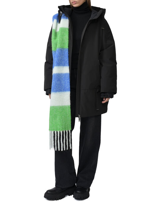 Куртка удлиненная, черная Diego M , арт.  | Фото 2