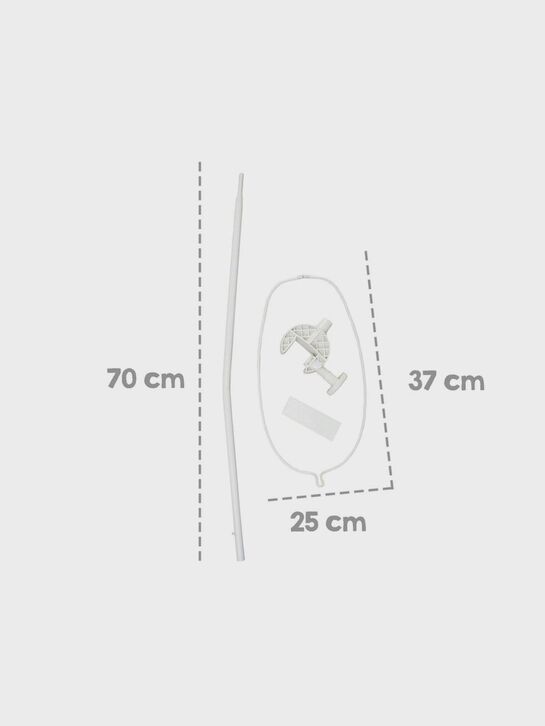 Держатель для балдахина Roba, 150 см, белый  , арт.  | Фото 2