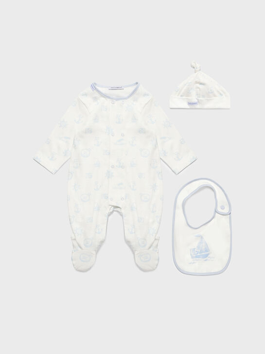 Комплект комбинезон+шапка+слюнявчик Dolce&Gabbana , арт.  | Фото 1