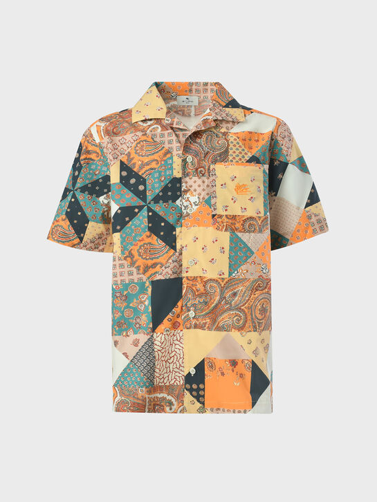 Рубашка в стиле пэчворк Etro , арт.  | Фото 1