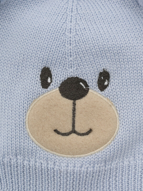 Шапка вязаная с ушками Maglificio di Verona , арт.  | Фото 3