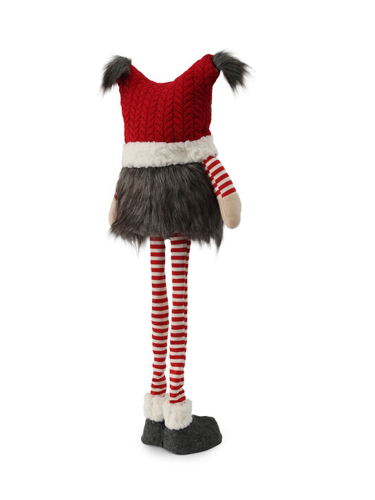 Игрушка набивная &quot;Гном&quot; (телескопические ноги) 30х18х80/45 см TIANQIN ARTS AND CRAFTS , арт.  | Фото 3