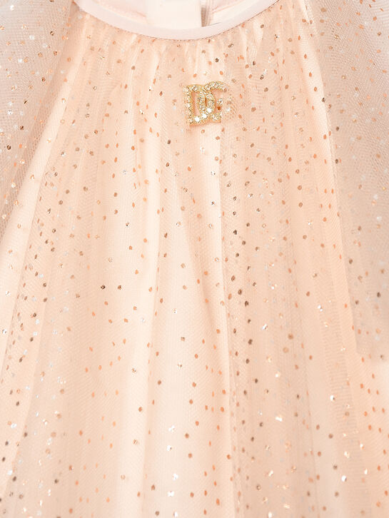 Платье из фатина с блестками Dolce&Gabbana , арт.  | Фото 3