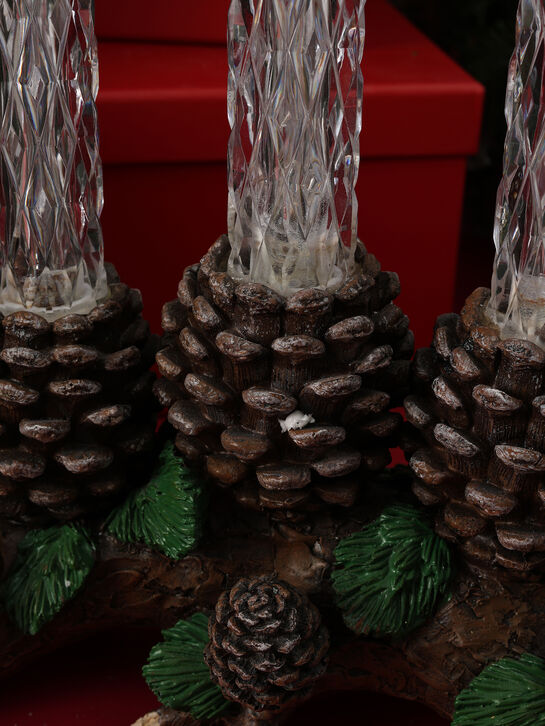 Декор &quot;Свечи&quot; (подсветка, 2хАА), 39 см TIANQIN ARTS AND CRAFTS , арт.  | Фото 4