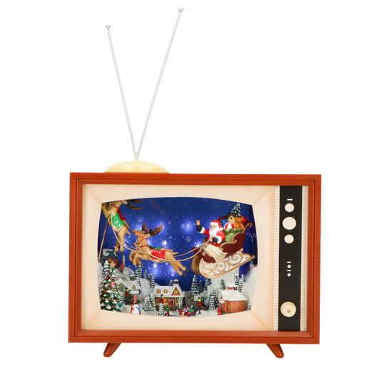  Новогодний сувенир &quot;Телевизор&quot; LED с адаптером, 25,72x16,19x39,37 см Timstor , арт.  | Фото 1