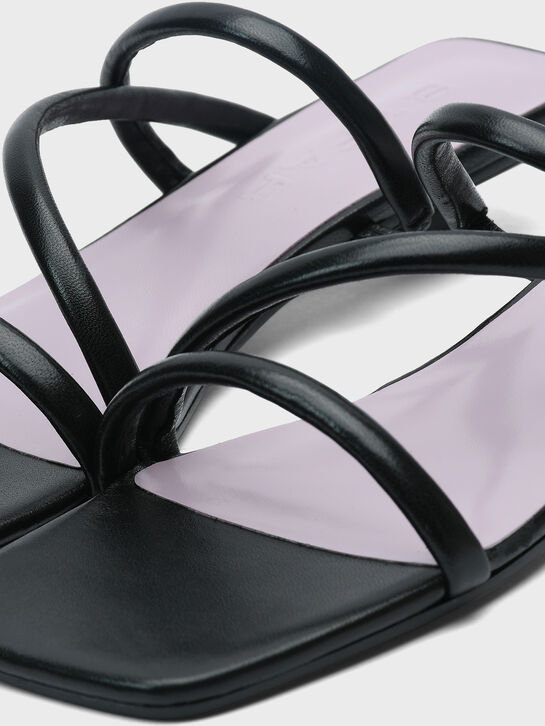 Босоножки Morena с ремешками, черные By Far , арт.  | Фото 7