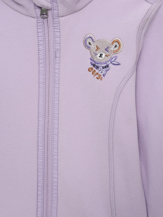 Кофта из флиса с вышивкой Poivre Blanc , арт.  | Фото 3