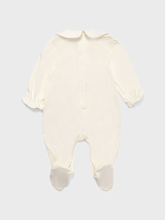 Комплект комбинезон + шапка + слюнявчик, белый Dolce&Gabbana , арт.  | Фото 6