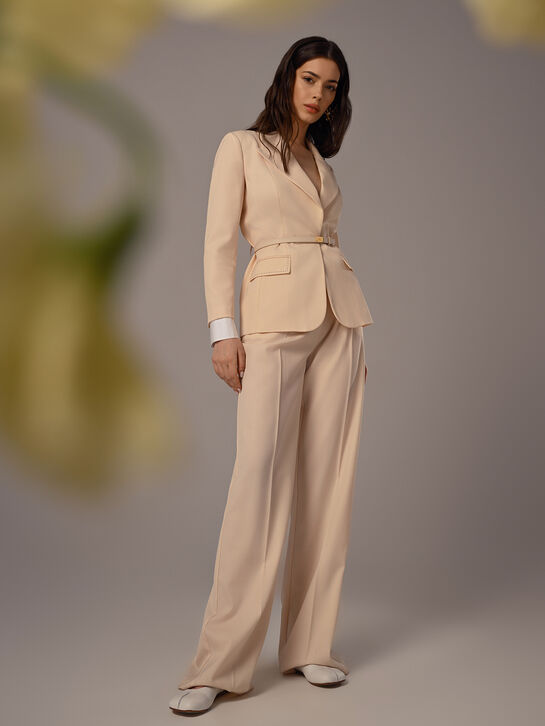 Брюки палаццо со стрелками Elisabetta Franchi , арт.  | Фото 2