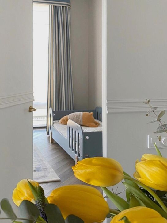 Детская кроватка Just 3.0 Серо-синий &quot;Оловянный&quot; Baby Chipak , арт.  | Фото 4