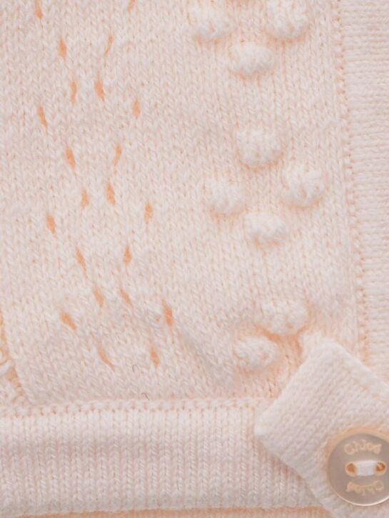 Подарочный набор: шапка, пинетки и варежки, розовый Chloe , арт.  | Фото 8