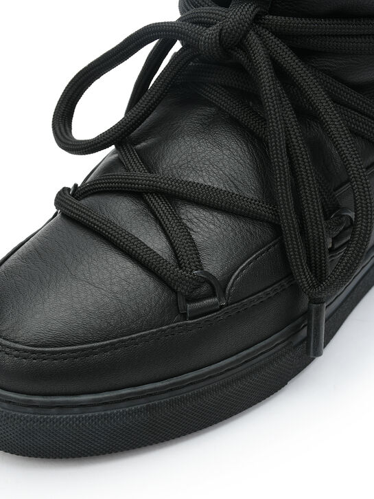 Мунбуты кожаные, черные INUIKII , арт.  | Фото 3