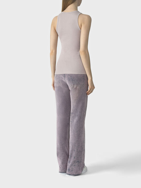 Майка с маленьким лого, бежевая Diesel , арт.  | Фото 5