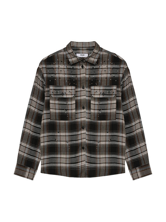 Рубашка в клетку MSGM , арт.  | Фото 1