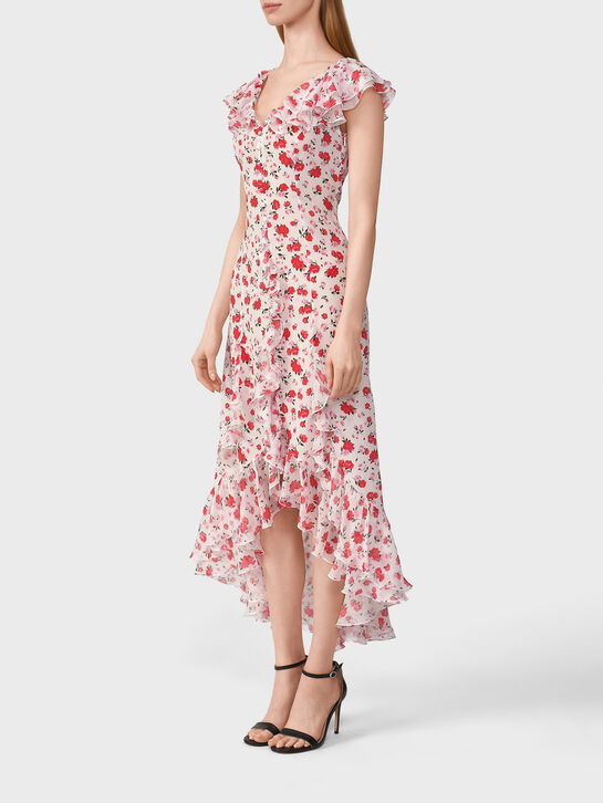 Платье Anette с рюшей и цветочным принтом Roses & Lace , арт.  | Фото 6