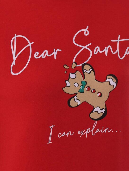 Пижама с брюками в клетку, красная Eirene , арт.  | Фото 10