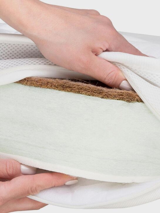 Матрас для люльки-кроватки &quot;MOMMY LUX&quot;, 90х70 см Happy Baby , арт.  | Фото 3