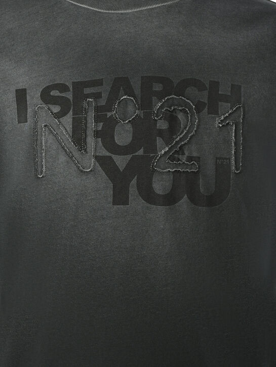 Футболка с надписью и лого N21 , арт.  | Фото 3