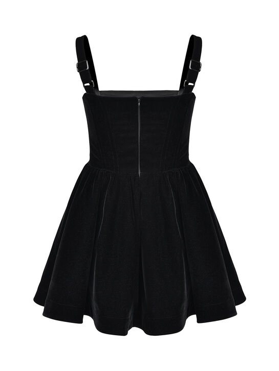 Платье бархатное кортсетное ALINE , арт.  | Фото 6