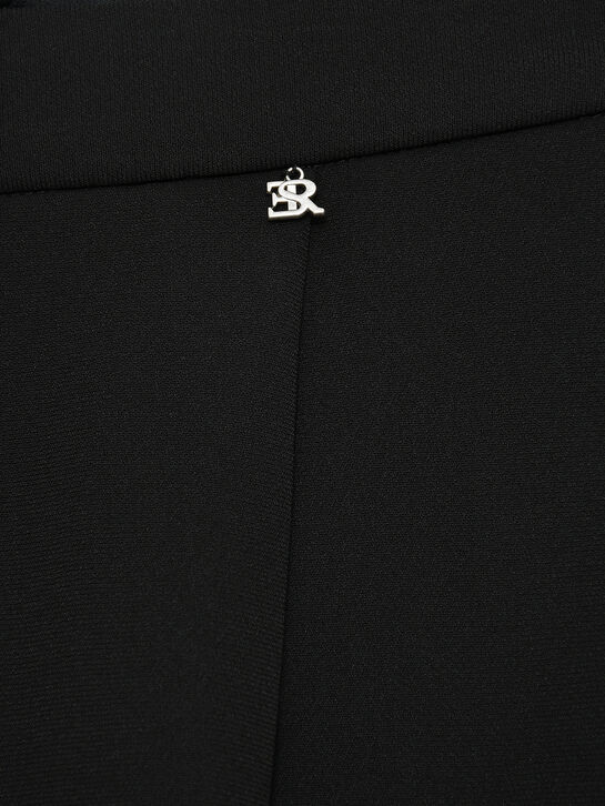 Брюки широкие, черные Ermanno Scervino , арт.  | Фото 3