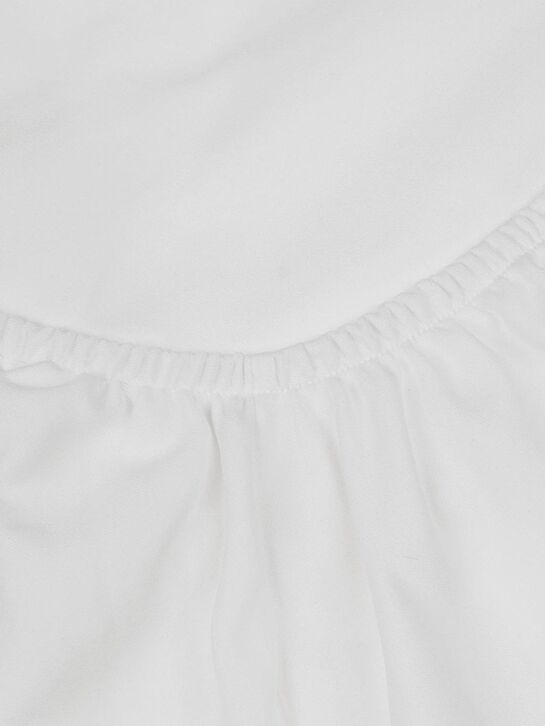 Простыня молочного цвета на резинке, 65х125 см Jan&Sofie , арт.  | Фото 4