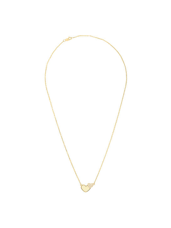 Колье &quot;Сердце&quot;, золото 585 Sneak Peek , арт.  | Фото 3