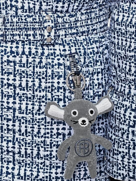 Куртка с капюшоном и поясом, синяя Poivre Blanc , арт.  | Фото 5