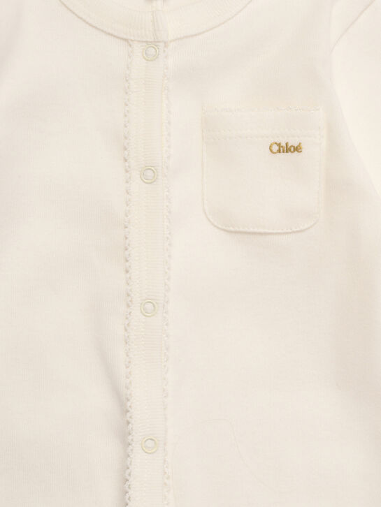 Комплект: комбинезон и шапка, белый Chloe , арт.  | Фото 3