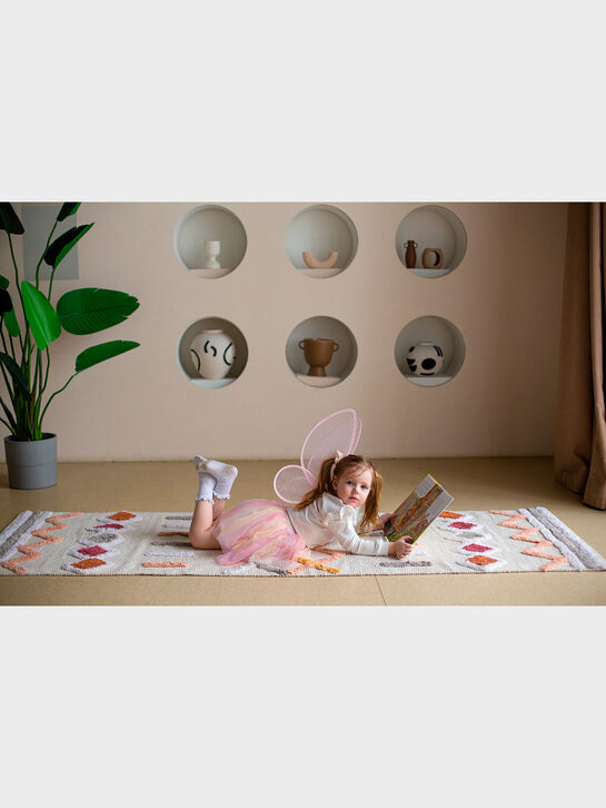 Хлопковый ковер Lillaland Dreams of Geometry 80х230 см  , арт.  | Фото 3