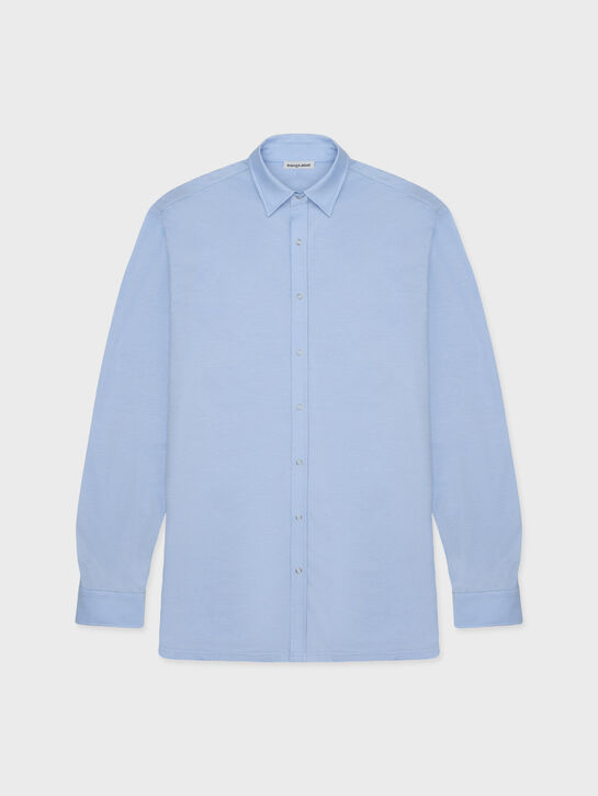 Голубая рубашка из трикотажа KengLabel , арт.  | Фото 1