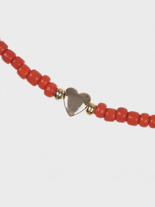 Коралловое колье с бусиной I Love Cameo , арт.  | Фото 2
