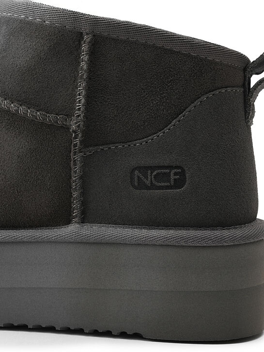 Короткие угги на платформе, серые NCF , арт.  | Фото 6