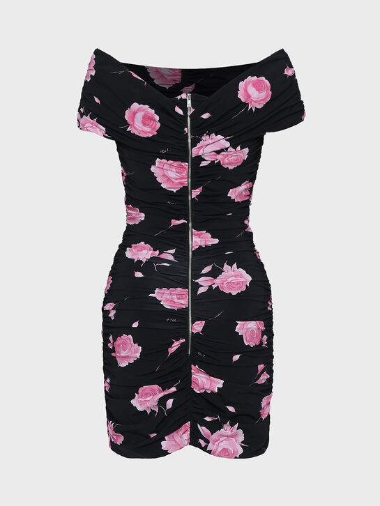 Платье-мини с цветочным принтом Roses & Lace , арт.  | Фото 2