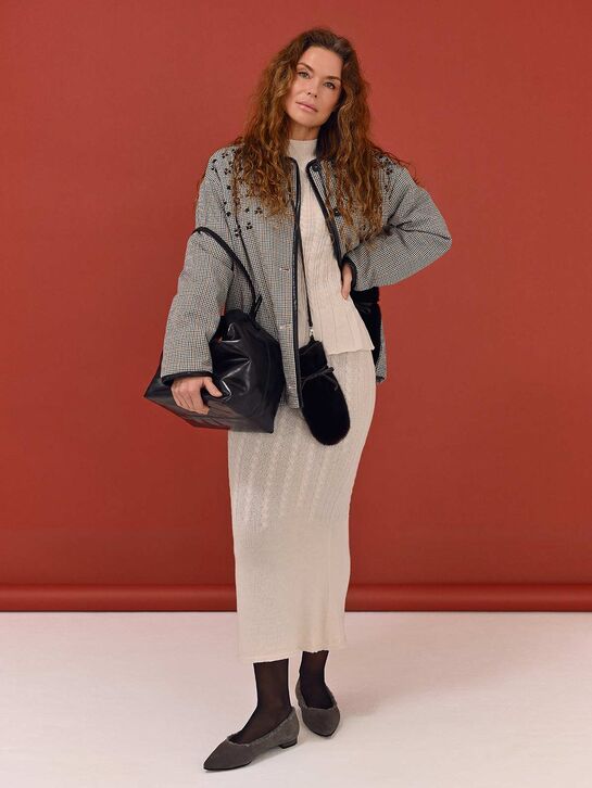 Куртка в клетку с вышивкой MSGM , арт.  | Фото 2