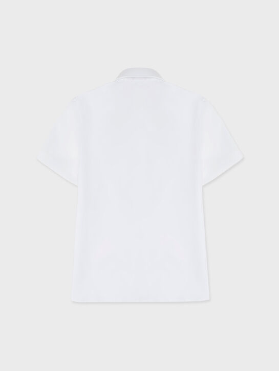 Рубашка с трикотажной спинкой KengLabel , арт.  | Фото 2