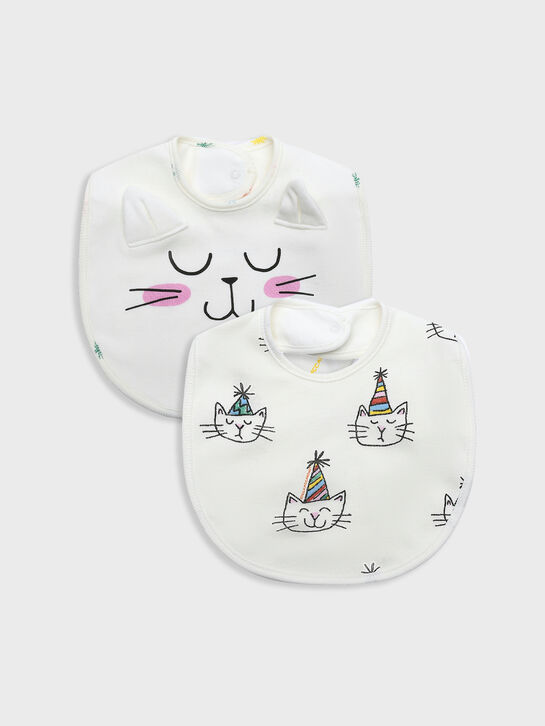 Слюнявчик с принтом, 2 шт Stella McCartney , арт.  | Фото 1