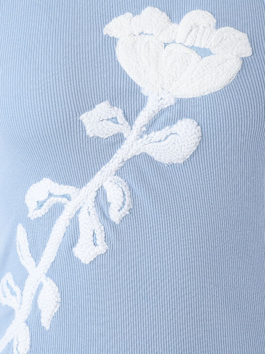 Топ с вышивкой, голубой Dorothee Schumacher , арт.  | Фото 7