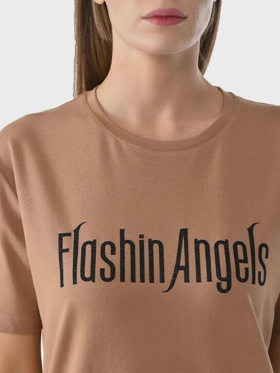 Футболка с черной надписью Flashin , арт.  | Фото 7