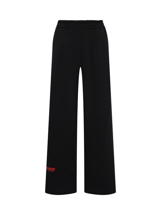 Спортивные брюки с лого, черные MSGM , арт.  | Фото 1