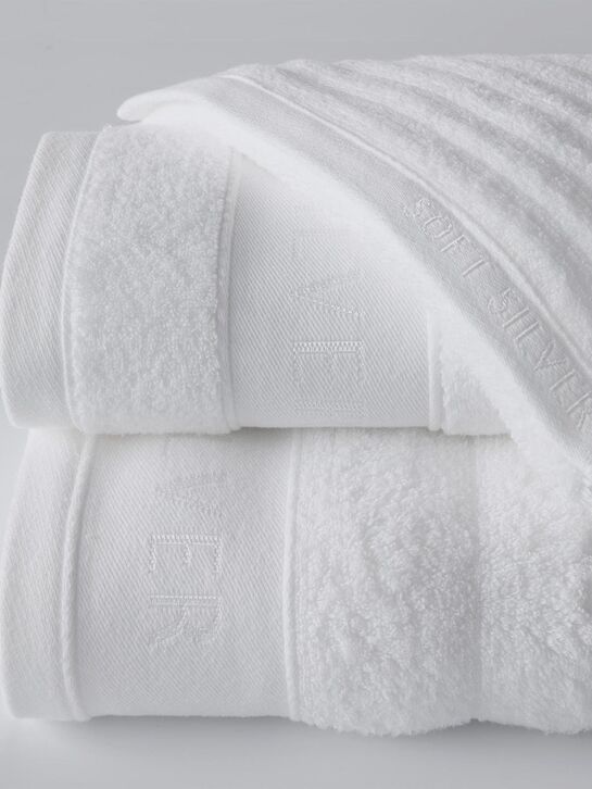 Набор из 3 полотенец (30х50 см, 50х90 см,70х140 см) Soft Silver , арт.  | Фото 3