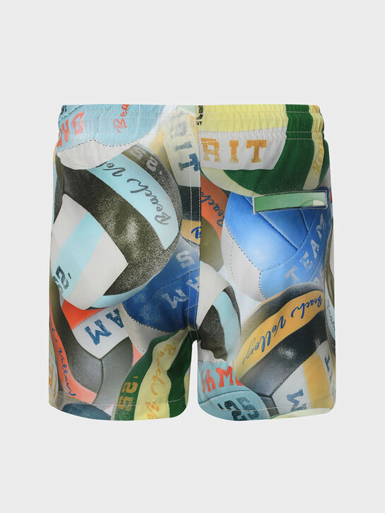 Шорты для купания, принт мячи Molo , арт.  | Фото 2