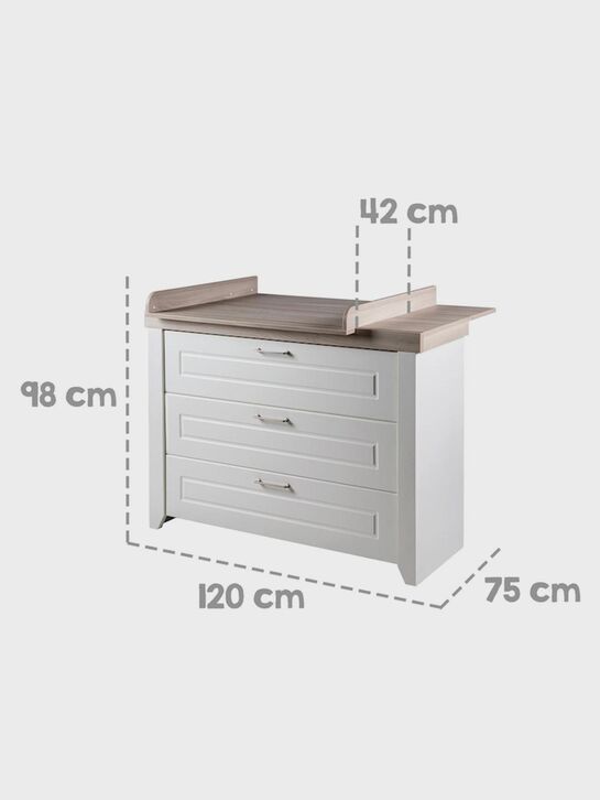 Пеленальный комод Felicia, белый Roba , арт.  | Фото 7