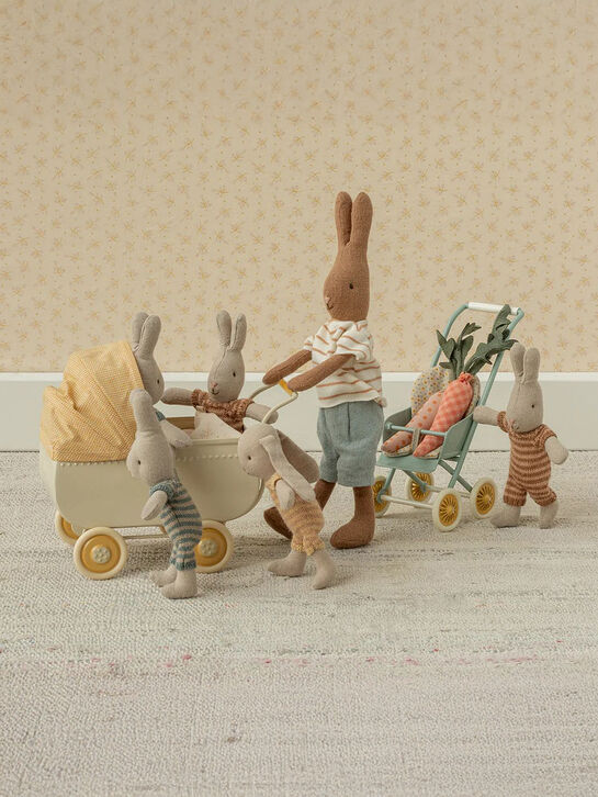 Игрушка Коляска детская, микро, желтая Maileg , арт.  | Фото 3