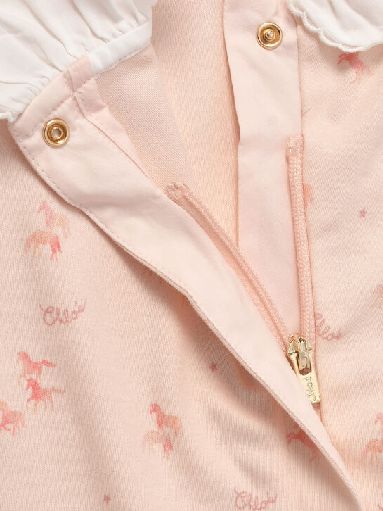 Комплект: комбинезон и одеяло с принтом &quot;лошадки&quot; Chloe , арт.  | Фото 8