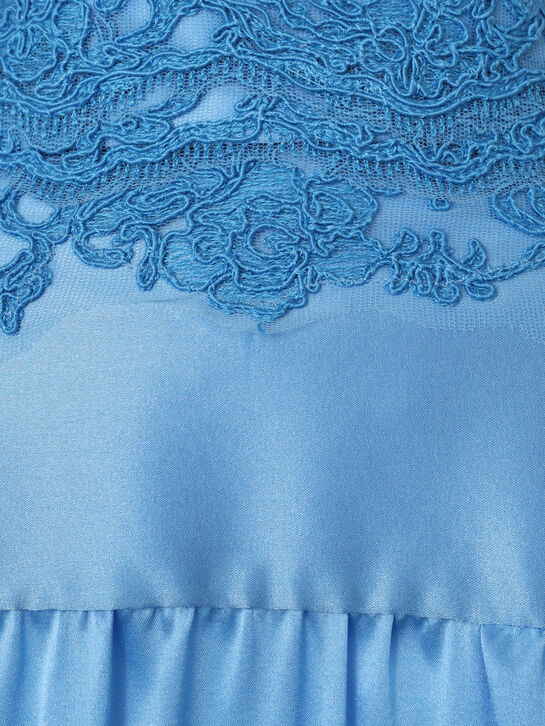 Рубашка из голубого шелка Ermanno Scervino , арт.  | Фото 7